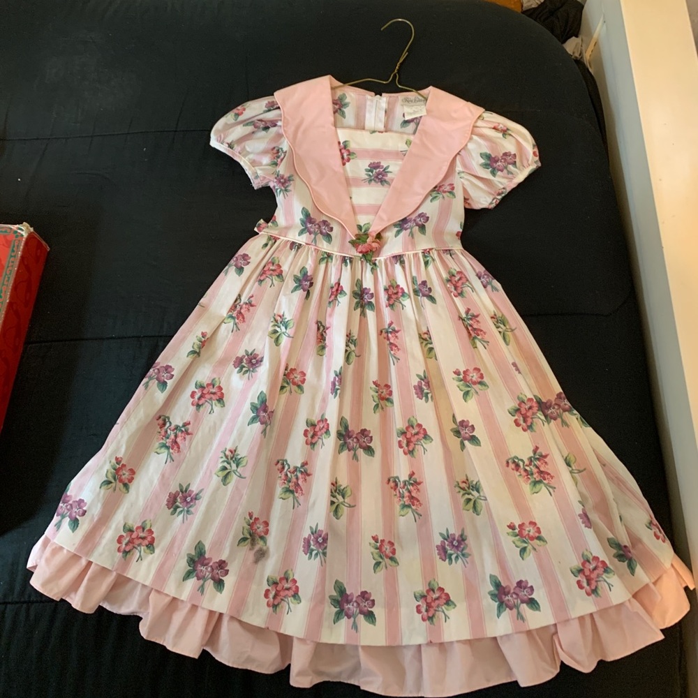Vintage Girls Dress 90s